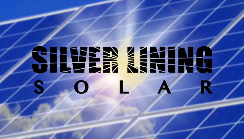 1653 geodir profilepic SilverLiningSolar Logo over blue panels w sun 2