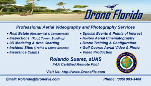 Drone Florida Business Card 300x171